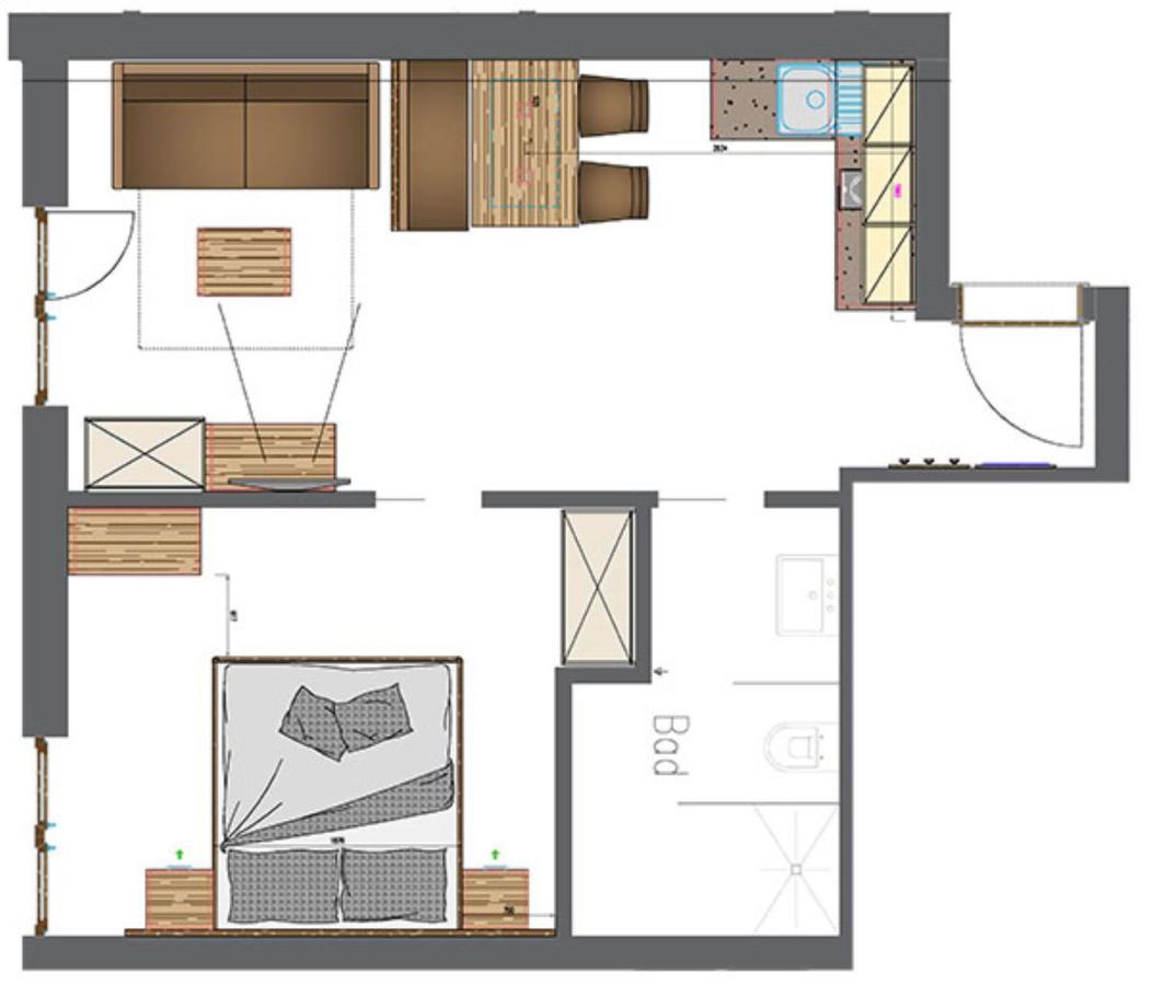 Residence Vellauerhof 拉古多 外观 照片