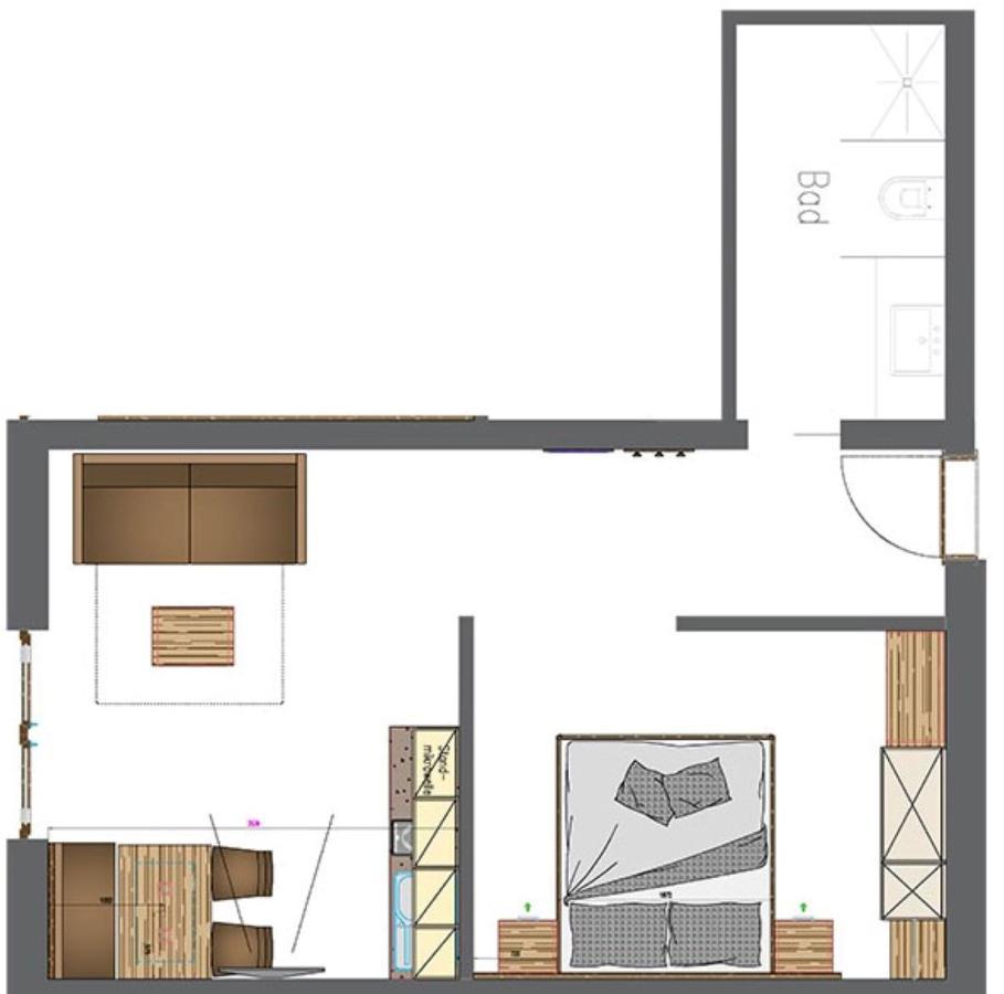 Residence Vellauerhof 拉古多 外观 照片